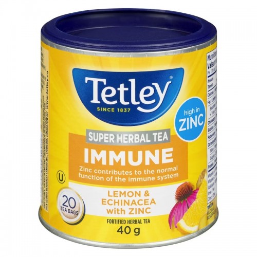 Tetley 超級草本免疫茶 20 包裝