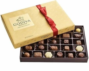 加拿大直送 Godiva Assorted Chocolate Creations 金裝什錦朱古力禮盒 320g (27粒)